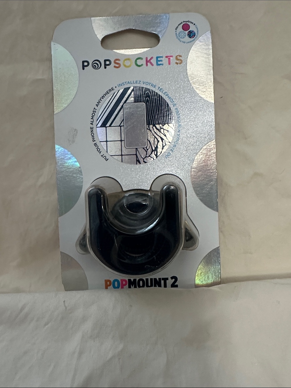PopSocket PopMount 2 Phone Mount - Black